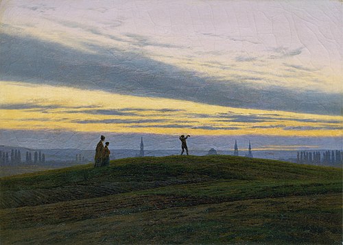 L'Étoile du soir, 1830, Caspar David Friedrich