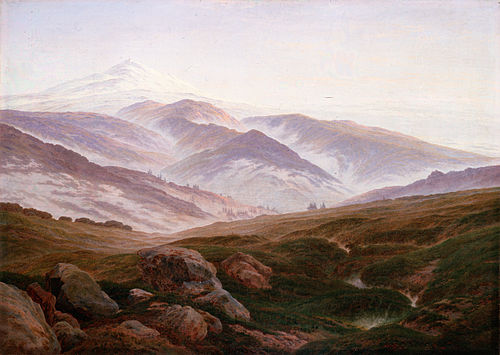 Memories of the Giant Mountains, 1835, Caspar David Friedrich