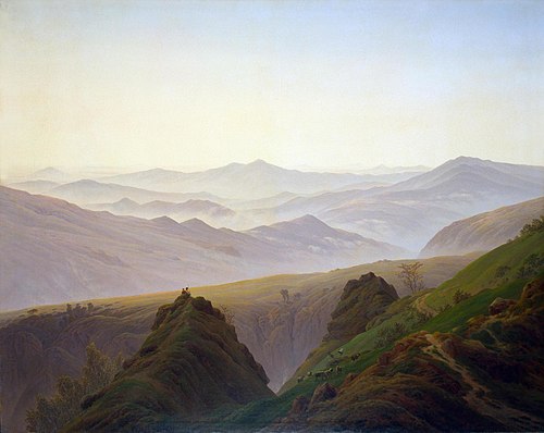 Morning in the Mountains, 1820, Caspar David Friedrich