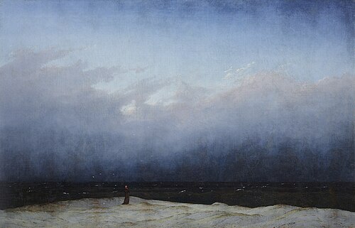 The Monk by the Sea, 1800, Caspar David Friedrich