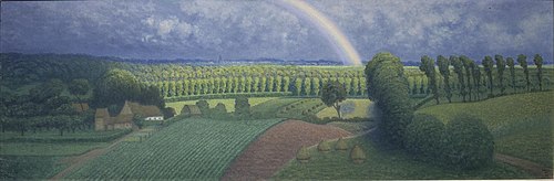 L'arc en ciel, 1910, William Degouve de Nuncques