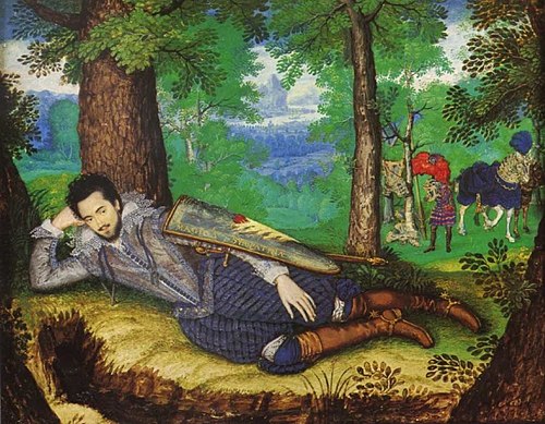 Edward Herbert, 1st Baron Herbert of Cherbury, 1613, Isaac Oliver