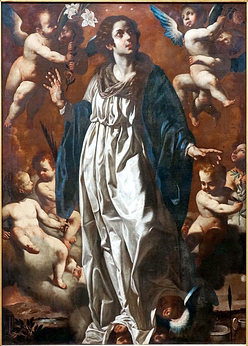 L'immaculée Conception, 1700, Paolo Domenico Finoglia