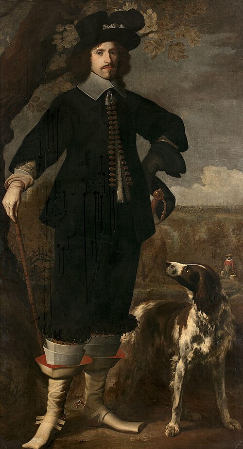 Portrait of Lodewijk Filips, 9th Count of Egmont and 6th Prince of Gavere, 1645, Simon Peter Tilemann