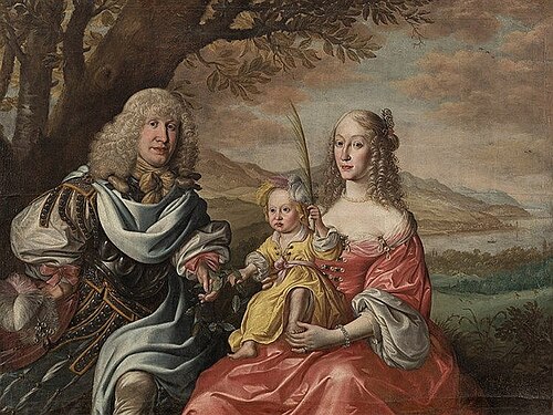 Family Portrait, 1658, Simon Peter Tilemann
