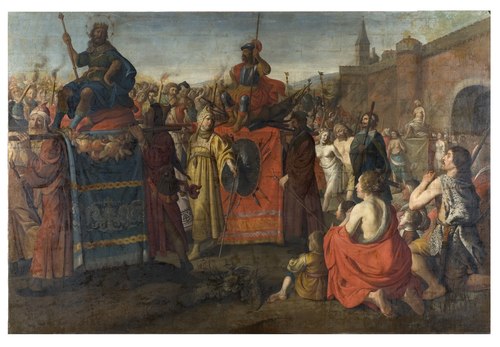A Roman Triumphal Parade, 1641, Simon Peter Tilemann