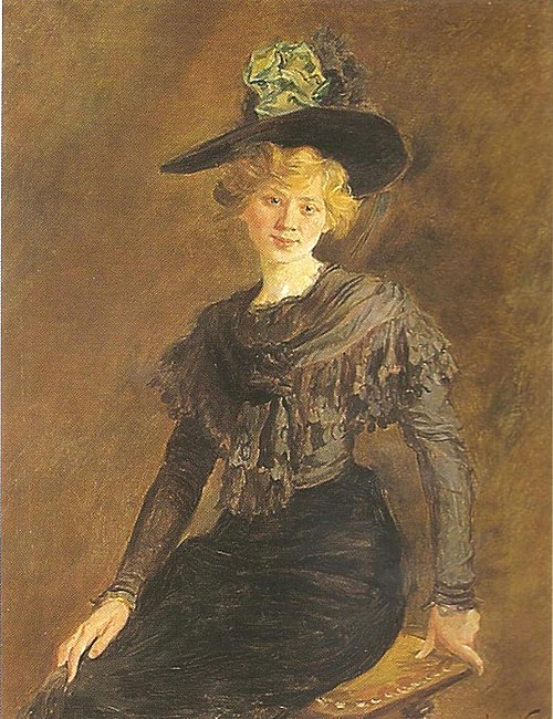 Portrait of Carlota Vidal, 1905, Lluïsa Vidal