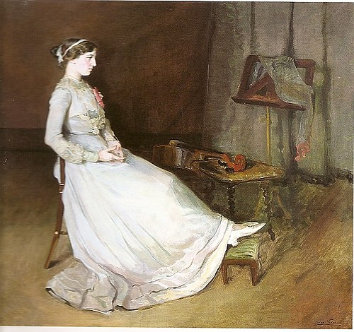 La violonchelista descansando, 1909, Lluïsa Vidal