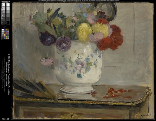 Dahlias, 1876, Berthe Morisot