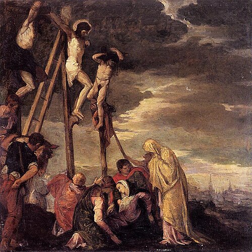 Calvary, 1858, Berthe Morisot