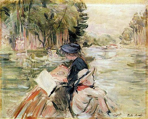 En bateau, 1892, Berthe Morisot