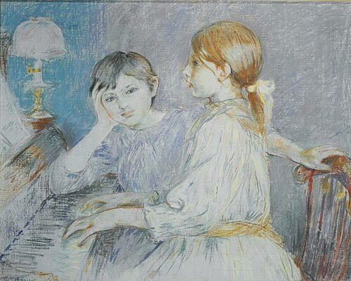 Le piano, 1888, Berthe Morisot