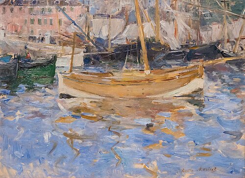 Le port de Nice, 1882, Berthe Morisot
