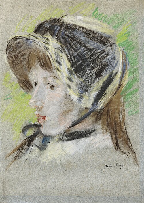 Jeanne Pontillon à la capeline, , Berthe Morisot