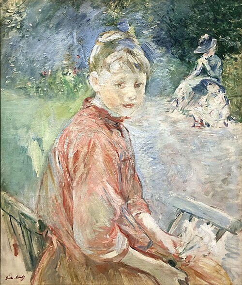 The Shuttlecock, 1888, Berthe Morisot