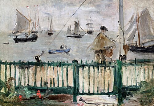 Vue d'Angleterre ou Dans L'Île de Wight, 1875, Berthe Morisot