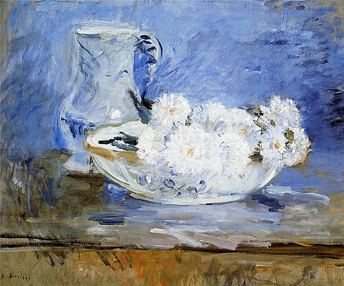 Daisies, , Berthe Morisot