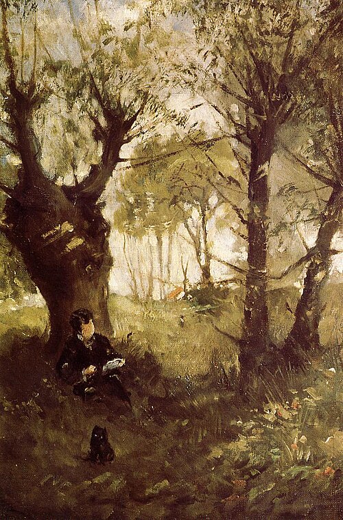 The Old Track to Auvers, 1863, Berthe Morisot