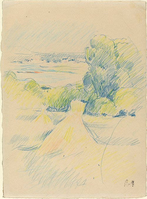Landscape, , Berthe Morisot