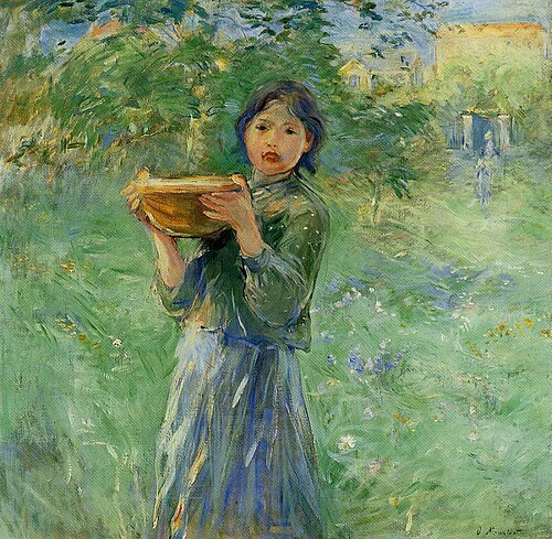 La Jatte de lait, 1890, Berthe Morisot