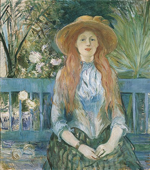 Jeune Fille dans un parc, 1888, Berthe Morisot