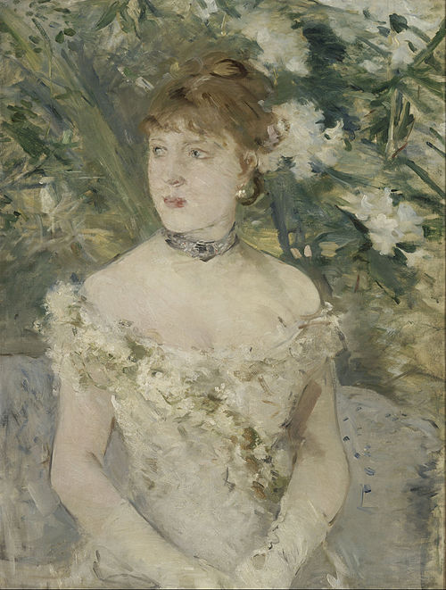 Young Girl in a Ball Gown, 1879, Berthe Morisot