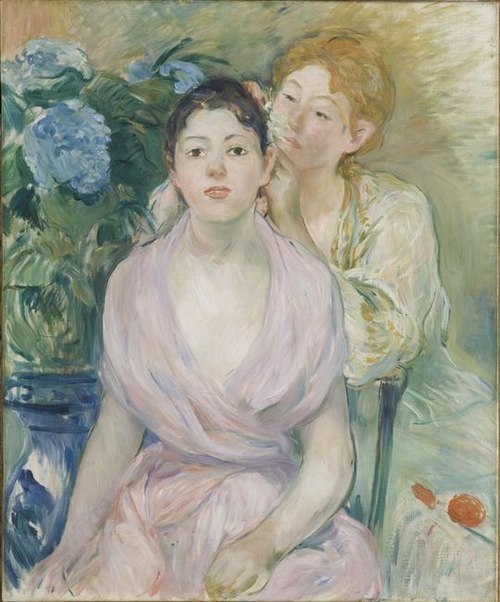 The Hydrangea, 1894, Berthe Morisot