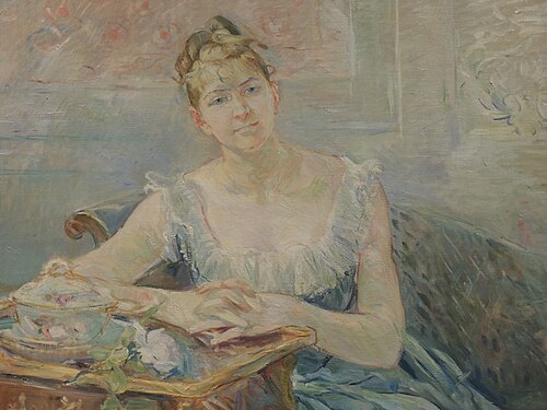 Louise Riesener, 1888, Berthe Morisot