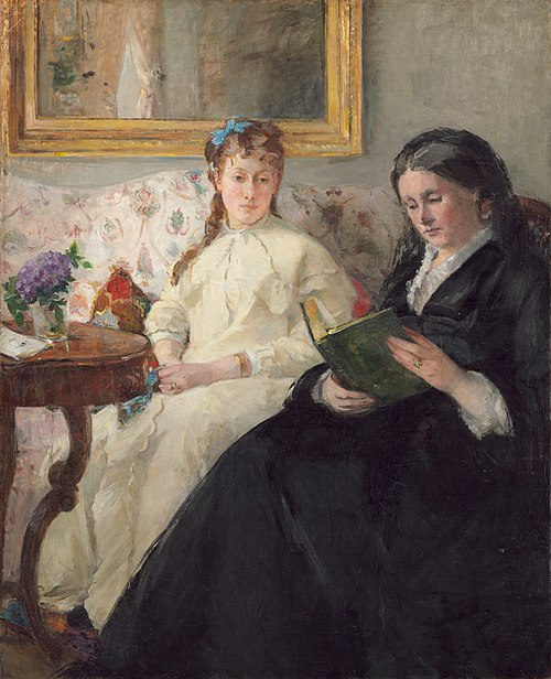 The Mother and Sister of the Artist, 1869, Berthe Morisot