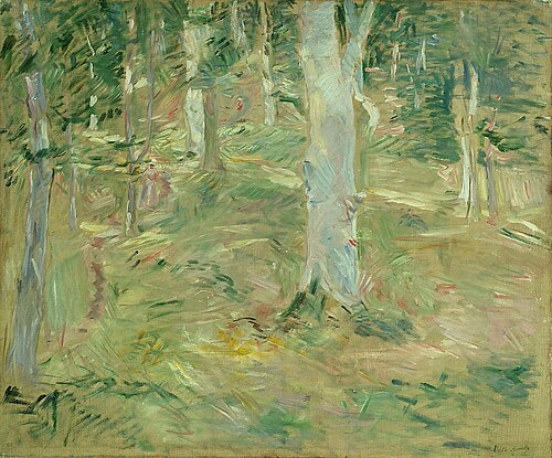 Forêt de Compiègne, 1885, Berthe Morisot