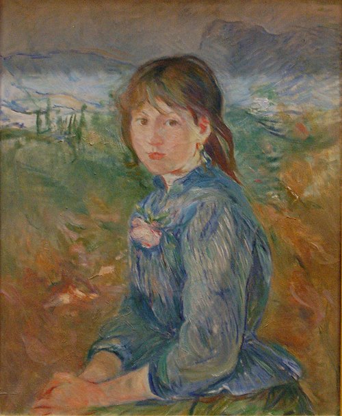 La Petite Niçoise, 1889, Berthe Morisot