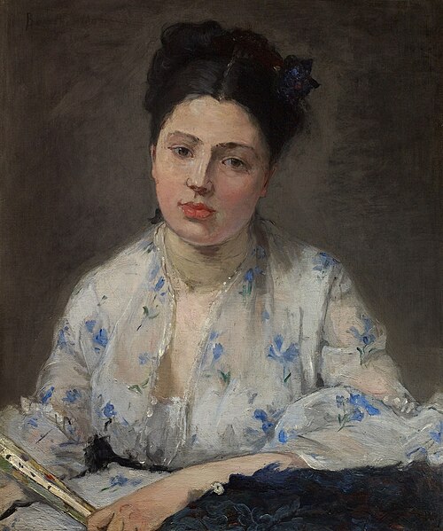 Jeune Femme, 1871, Berthe Morisot