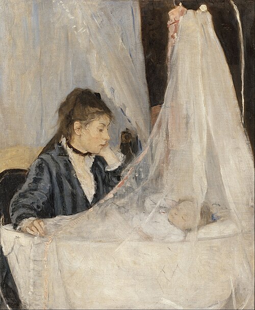 Le Berceau, 1872, Berthe Morisot