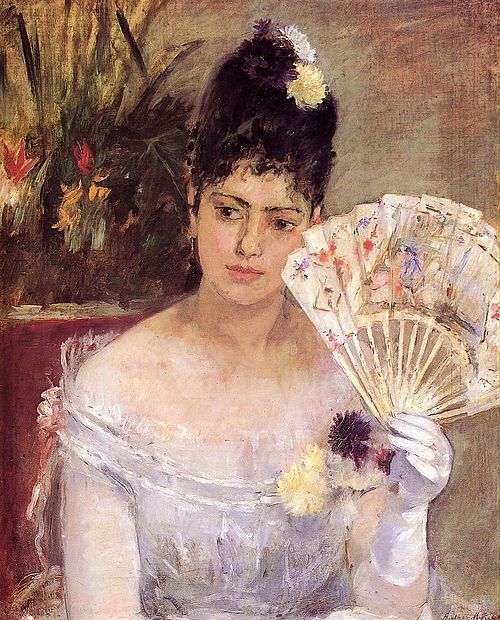 Au bal, 1875, Berthe Morisot