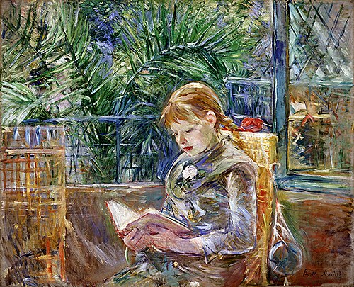 La Lecture, 1888, Berthe Morisot