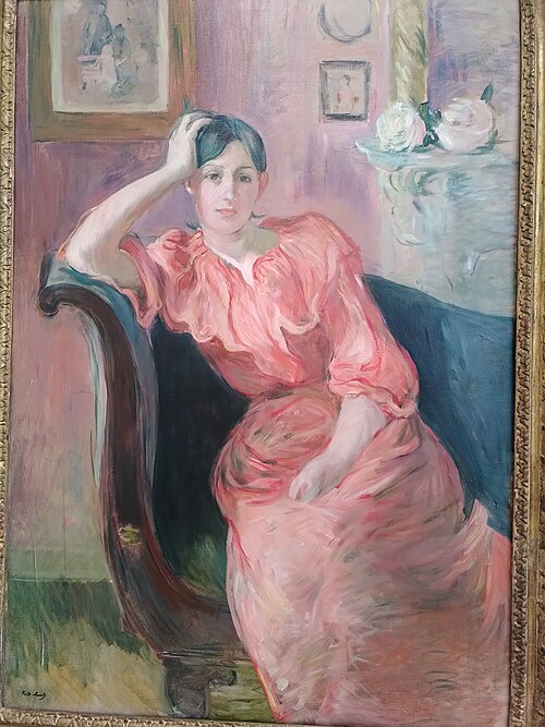 Portrait de Jeanne Pontillon, 1894, Berthe Morisot