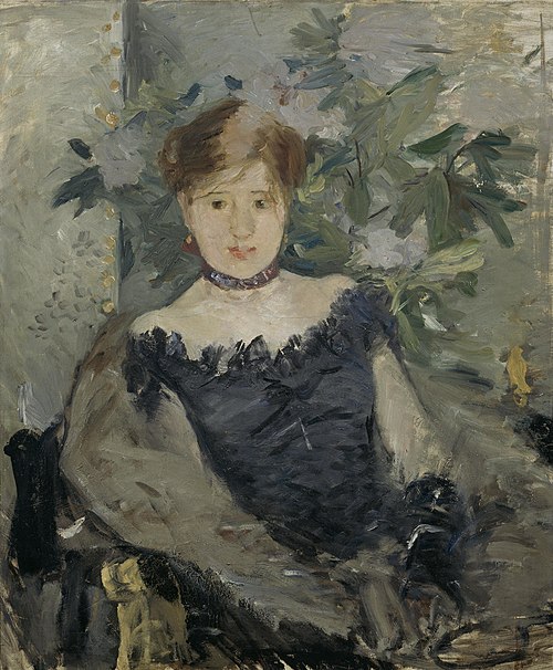 Le Corsage Noir, 1878, Berthe Morisot