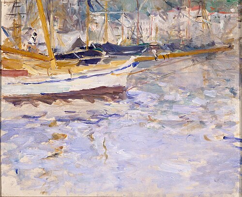 Port de Nice, 1881, Berthe Morisot