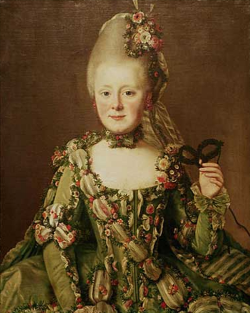 Auguste Marie Baroness von Boeselager, nee Freiin von Heiden-Bedderbusch, 1774, Matthias Kappers