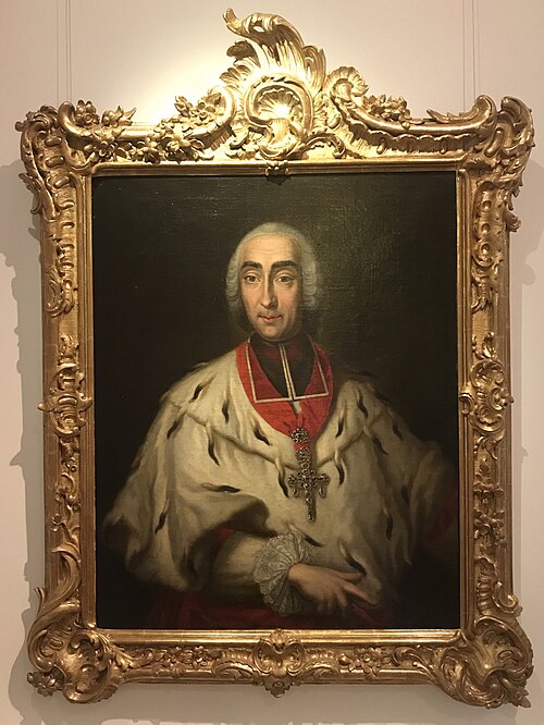 Portrait of Maximilian Friedrich von Königsegg-Rothenfels, 1763, Matthias Kappers