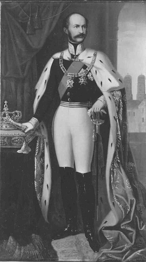 König Maximilian II. von Bayern, 1858, Thomas Georg Driendl