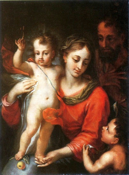 La Sainte Famille, 1657, Domenico Piola