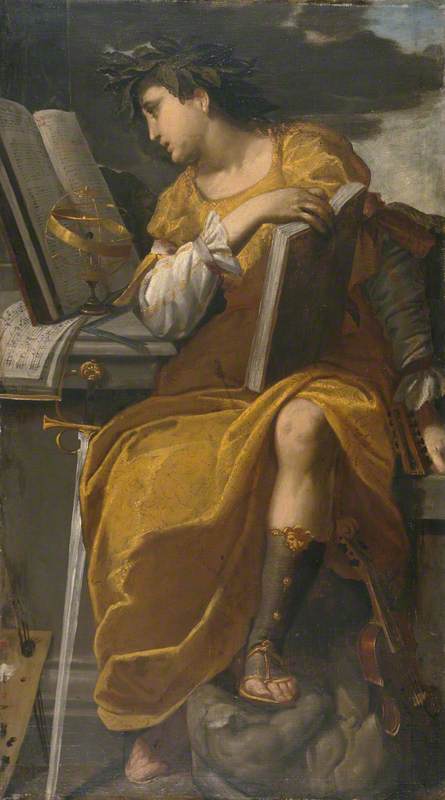 Allegory of the Arts, , Giovanni Andrea Ansaldo