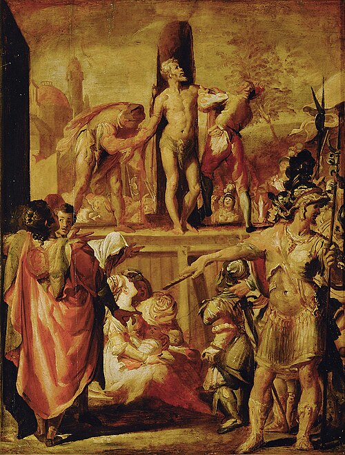 Marter des Hl. Bartholomäus, 1587, Andrea Boscoli