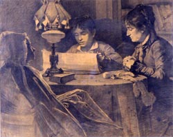 The dispatch of January 9, 1878, 1880, Odoardo Borrani
