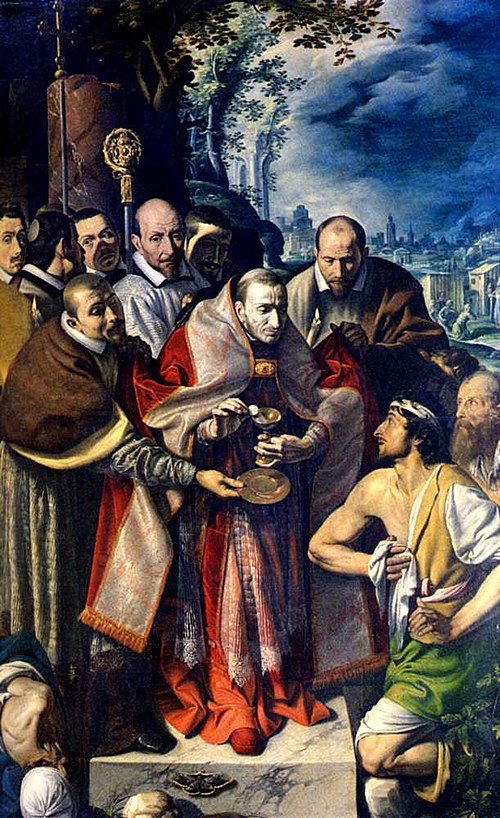 Charles Borromeo Giving Communion To The Plague Victims, 1616, Tanzio da Varallo