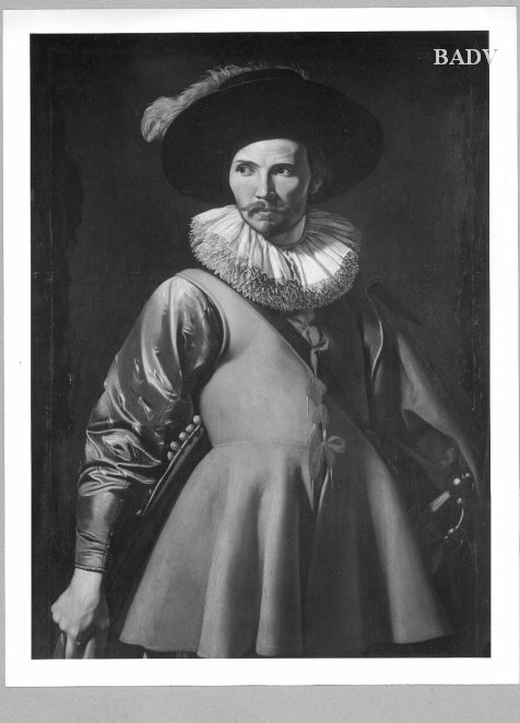 gentleman- portrait ( half figure ), 1600, Tanzio da Varallo