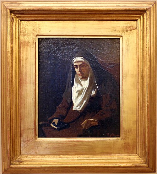 The nun, 1867, Vincenzo Cabianca