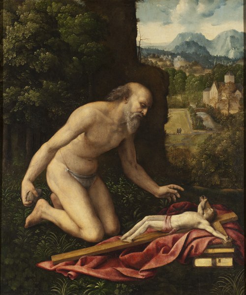 Saint Jérôme, , Cesare da Sesto