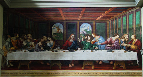 La Cène, 1550, Cesare da Sesto